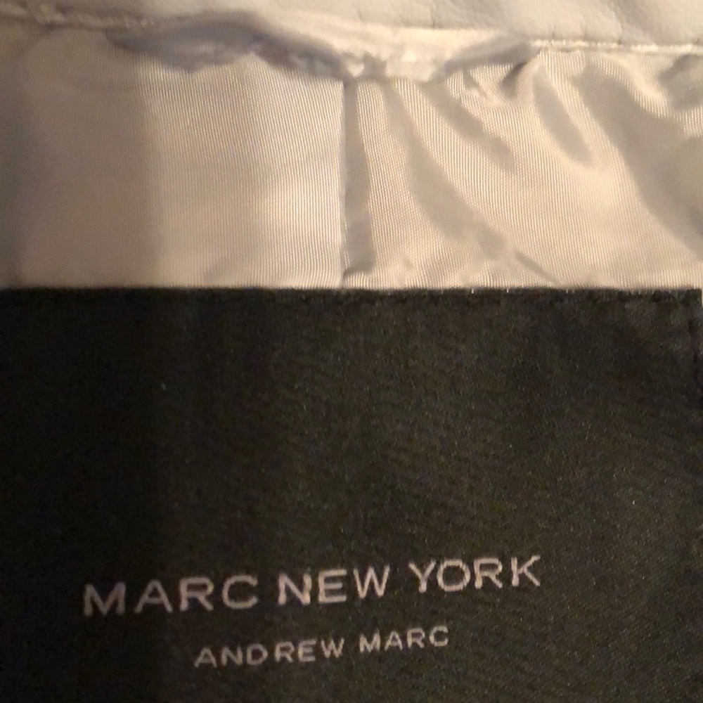 Marc New York (nwot)faux gray leather crop jacket - Picture 12 of 12